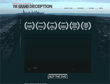 Tablet Screenshot of granddeception.com